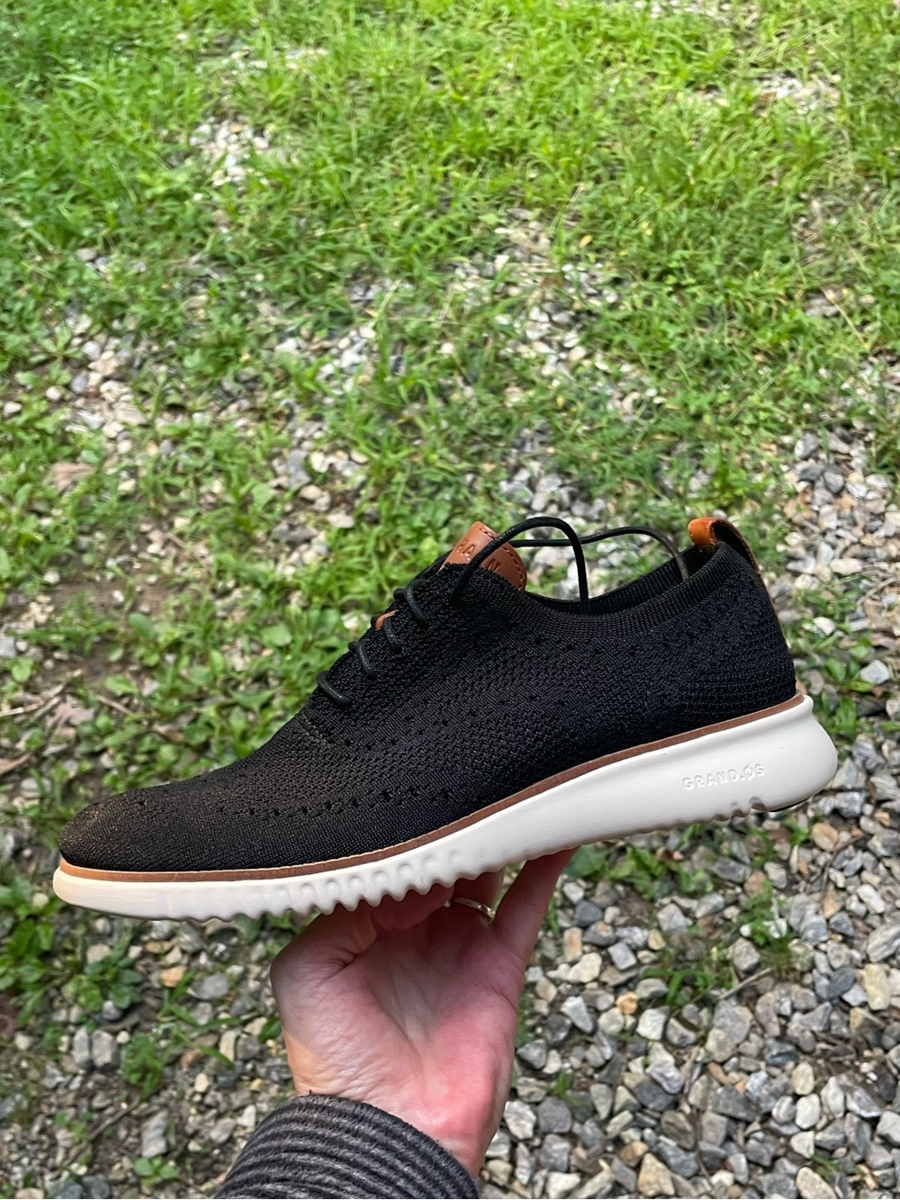 New Cole Haan 2.ZERØGRAND Stitchlite™ Wingtip Oxfords Shoes Size 7.5 Men’s